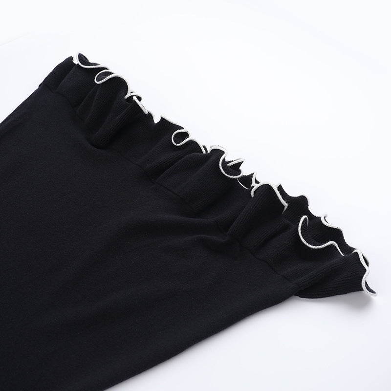 Elegant Long Sleeve Night Dress