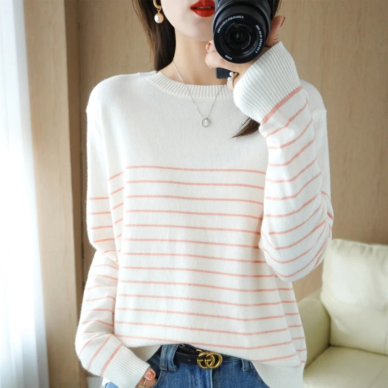 New Women's Sweater Jumper Long-sleeved Tops