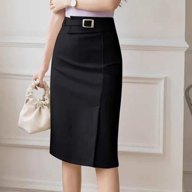 Women's Skirts Elegant High Waist
