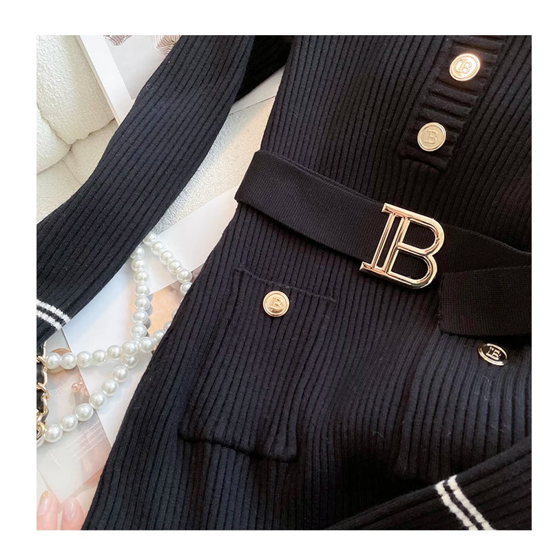 Winter Women Knitted Dress