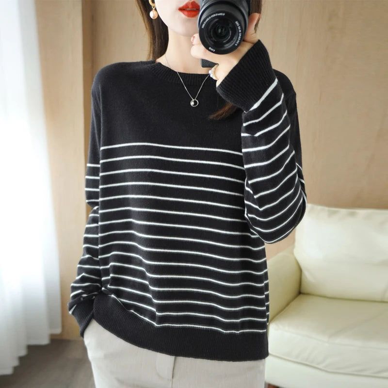 New Women's Sweater Jumper Long-sleeved Tops