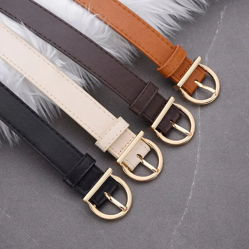 Women's PU Leather Belt