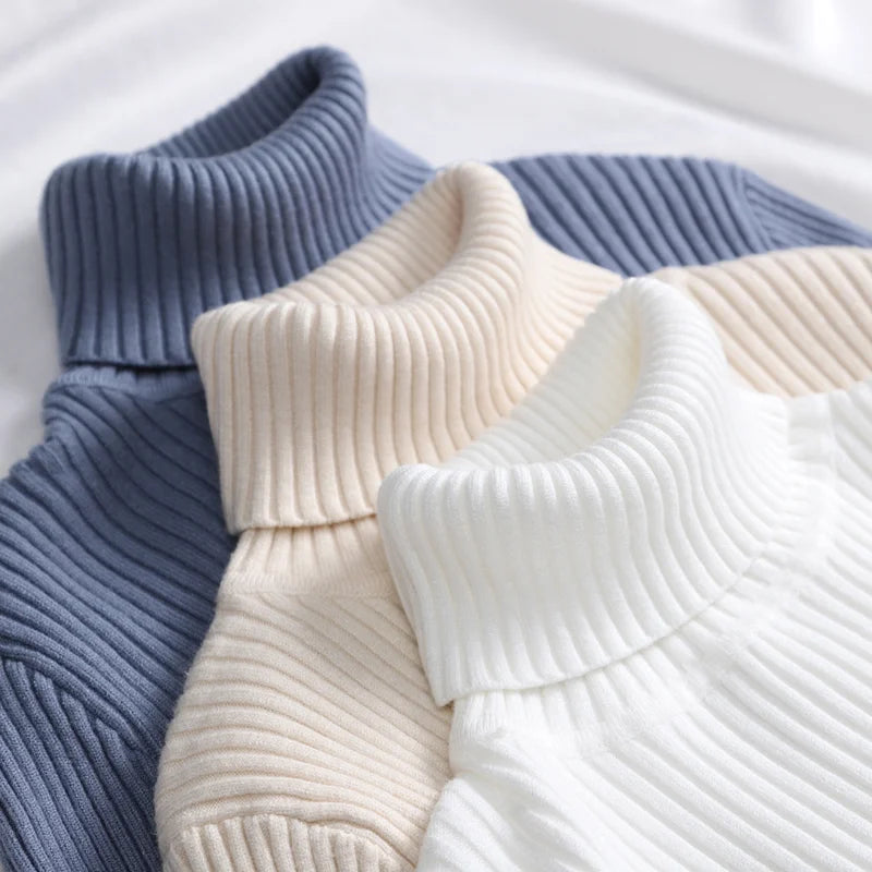 Women's Fall Turtleneck Soft Sweaters