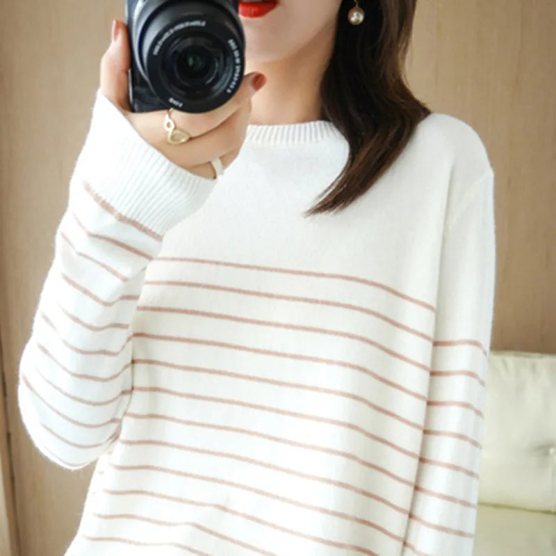 New Women's Sweater Jumper Long-sleeved Tops