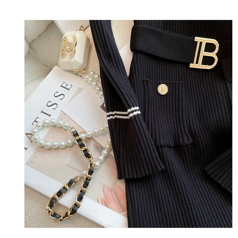 Winter Women Knitted Dress