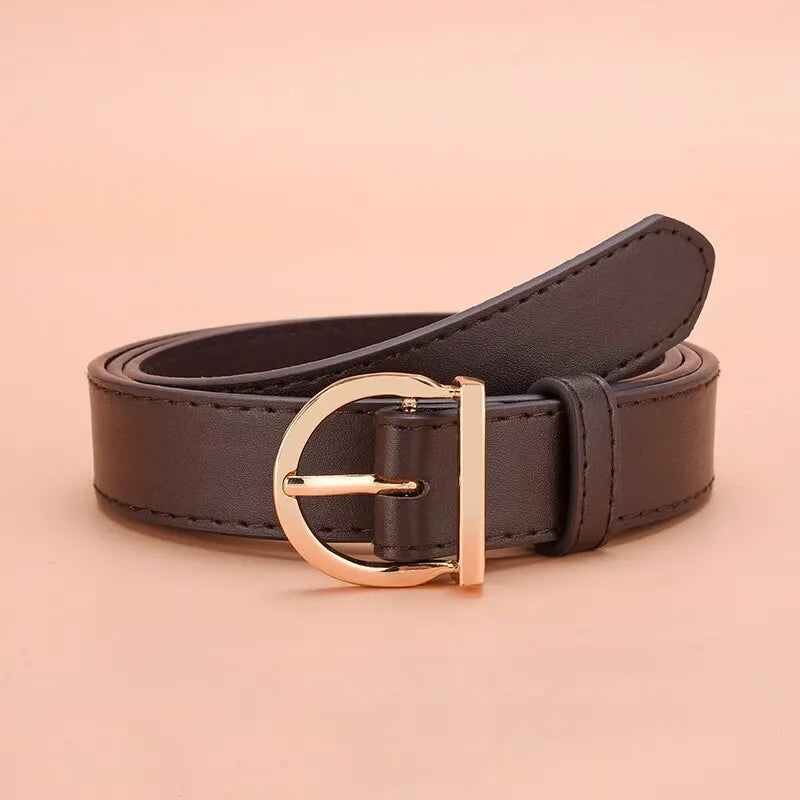 Women's PU Leather Belt