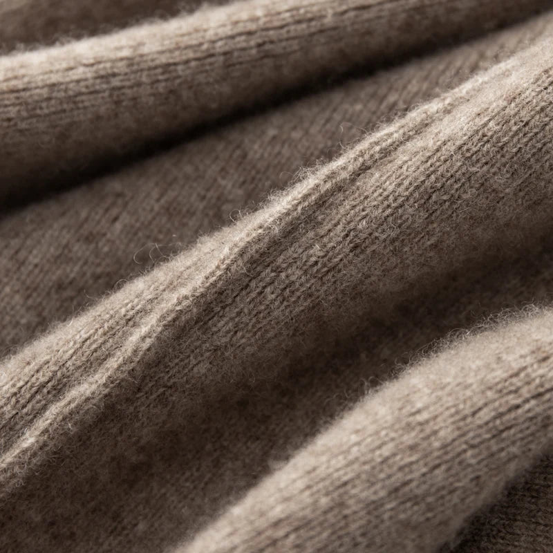 Autumn/Winter New 100% Pure Wool Cashmere Wide Leg Women's Pants