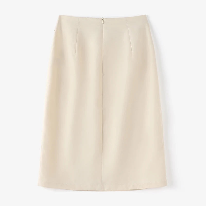 Women's Skirts Elegant High Waist