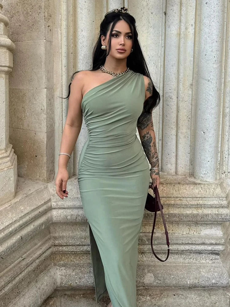 Women Fashion Sleeveless Backless Dress