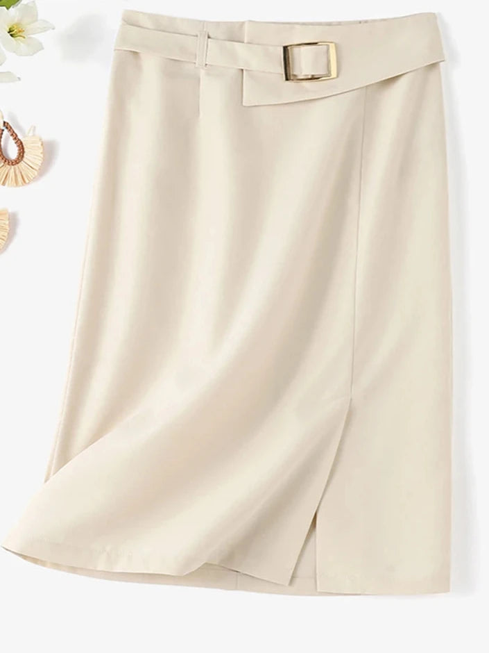 Women's Skirts Elegant High Waist