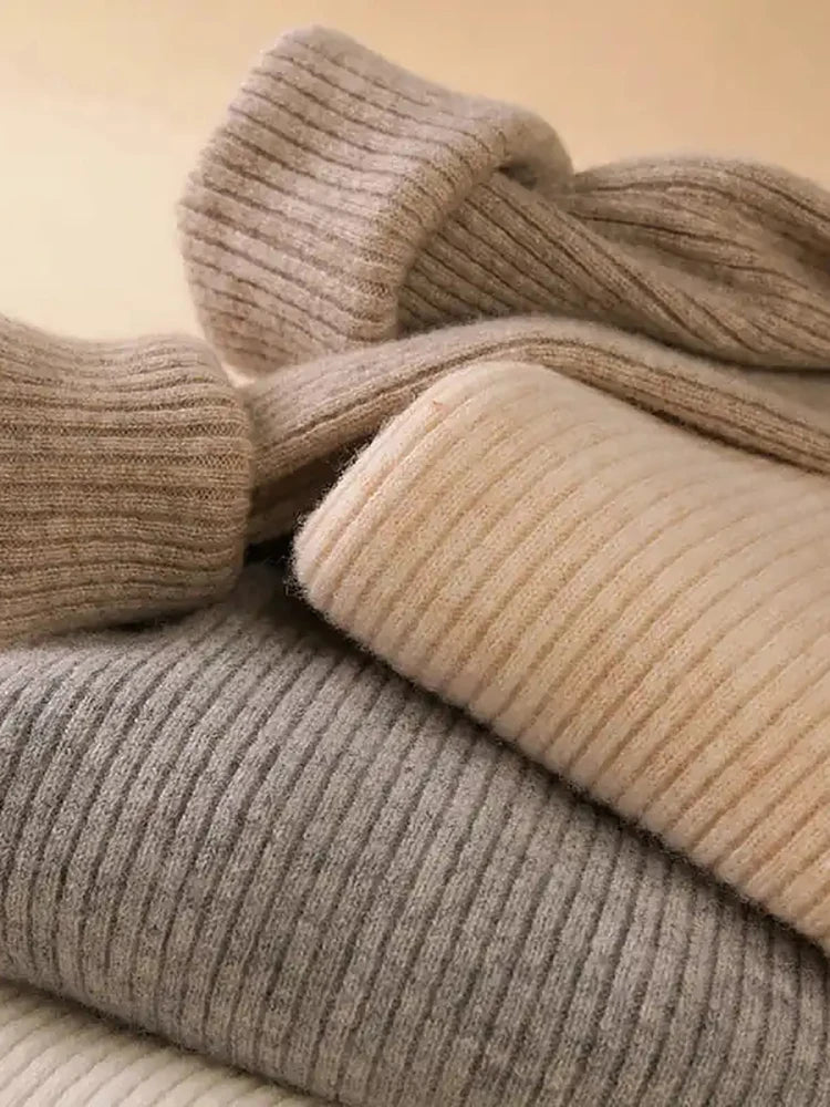 Women's Fall Turtleneck Soft Sweaters