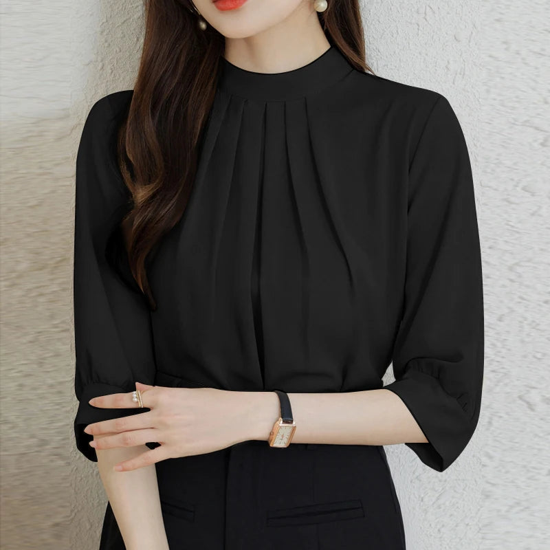 Tops Female Casual Loose Shirt