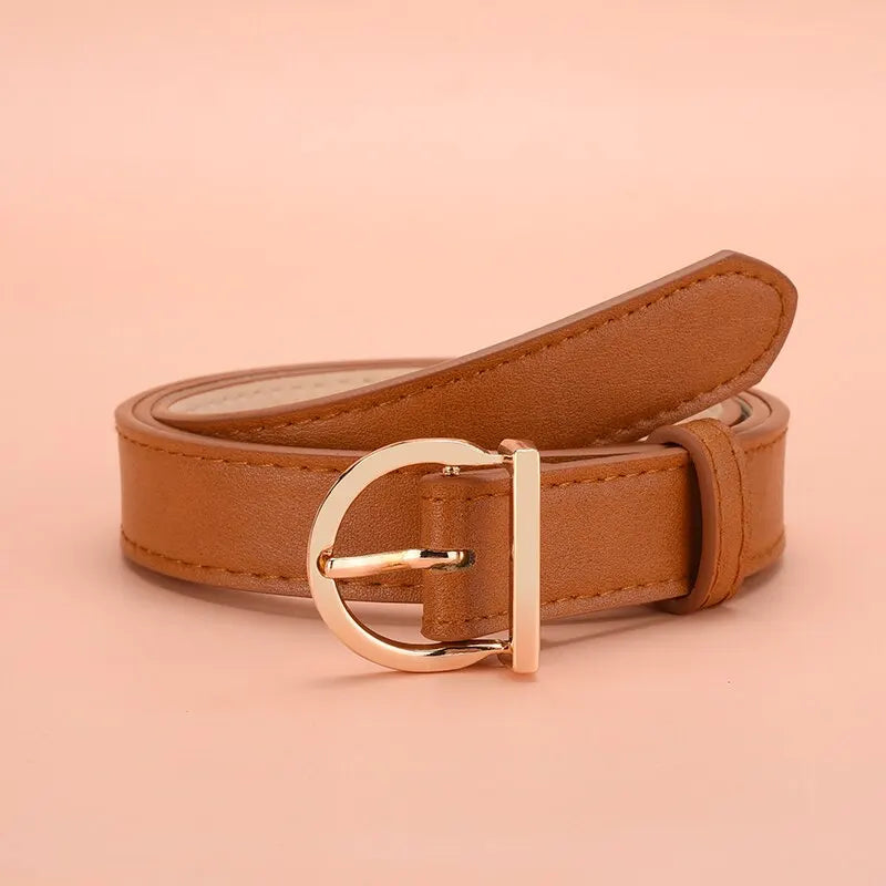Women's PU Leather Belt