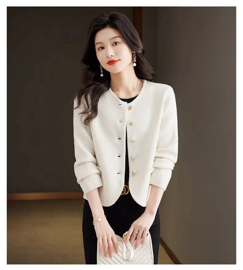 Sweater Autumn Winter New Elegant Vintage Top