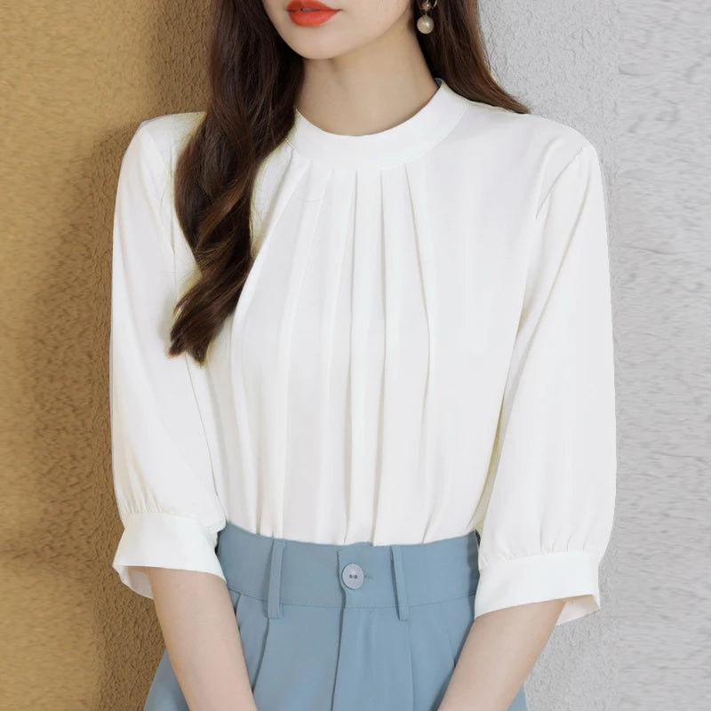Tops Female Casual Loose Shirt