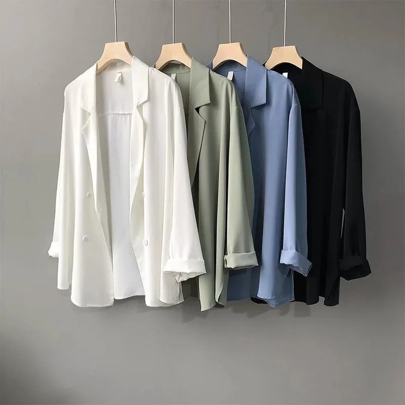 Women Blazers Spring Full Sleeve