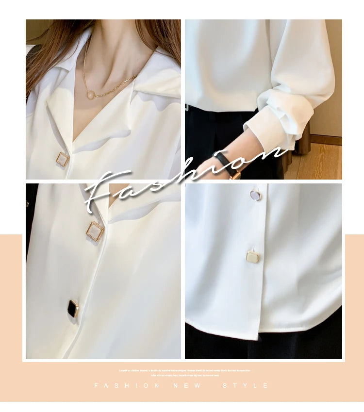 Women's Top Long Sleeve V-neck
