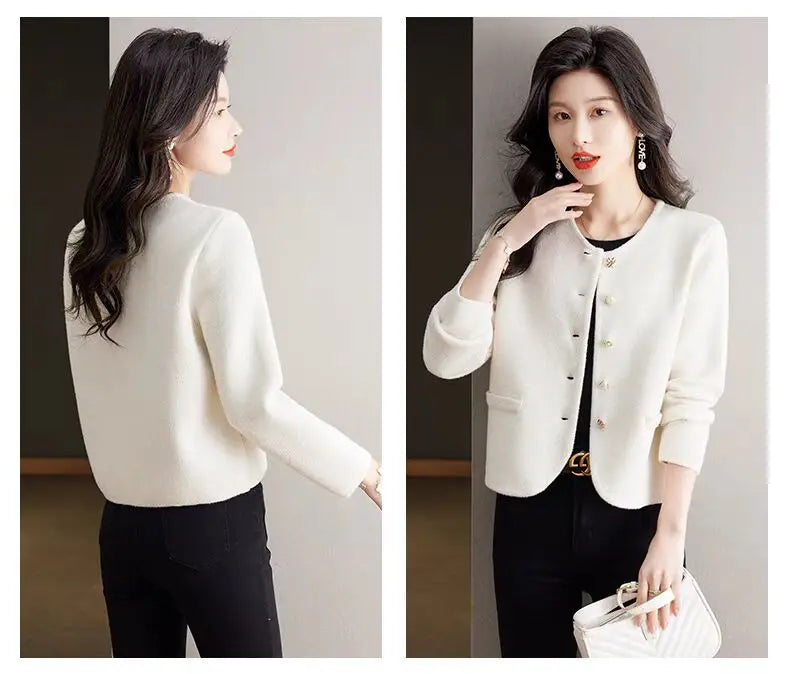 Sweater Autumn Winter New Elegant Vintage Top