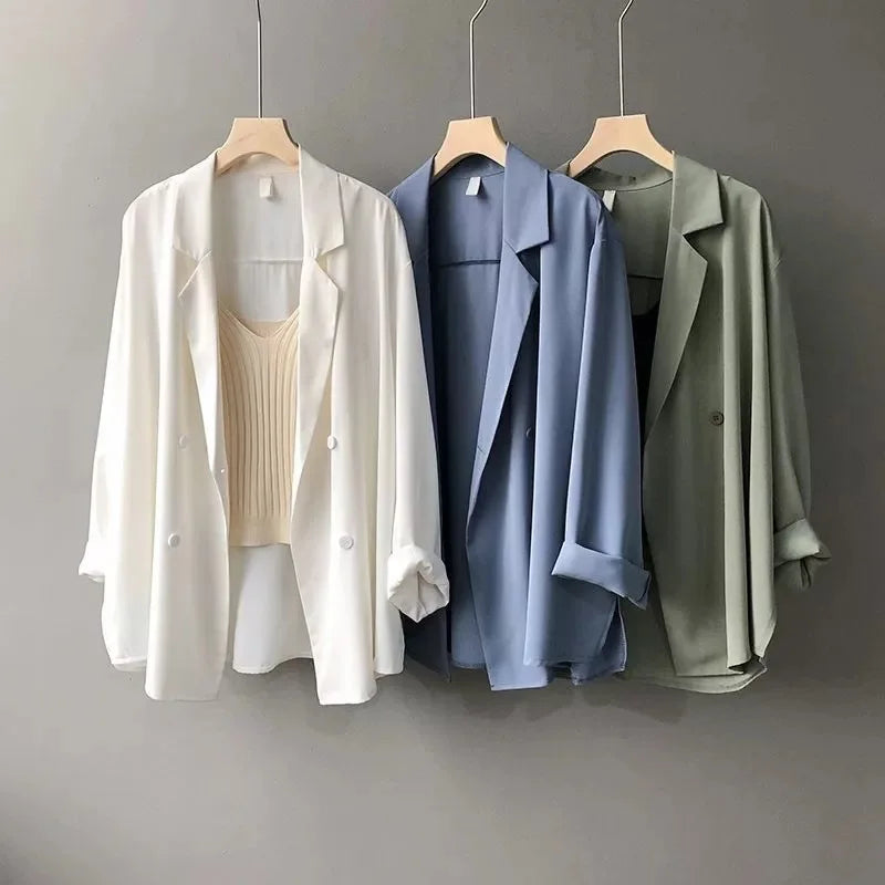 Women Blazers Spring Full Sleeve