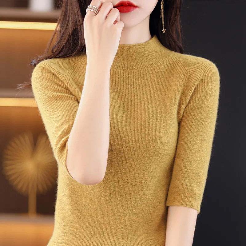 Women's sweater Short Sleeve